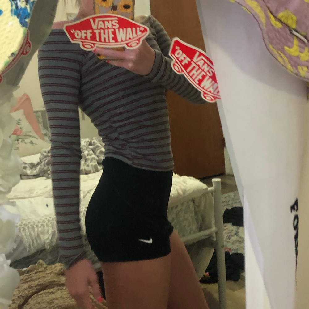 Hollister over the shoulder long sleeve